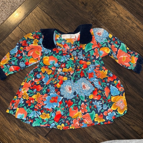 Baby Beluga Floral Baby Dress - Picture 1 of 5